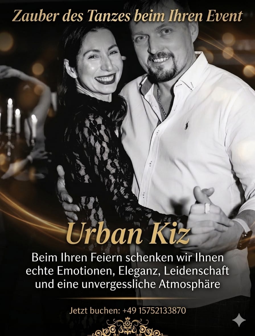 Zauber des Tanzes beim Ihren Event — Urban Kiz